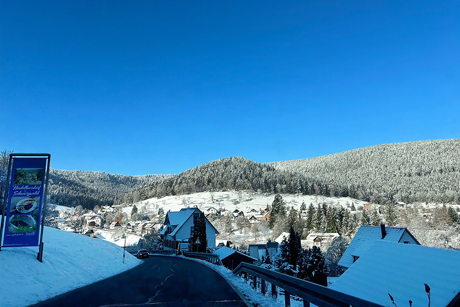 Herzlich willkommen im Luftkurort Heidelbeerdorf- Enzklösterle 