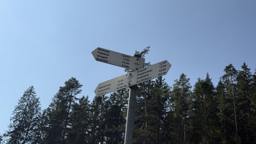 Poppeltal zur Riesenrutschbahn, Poppelsee, 